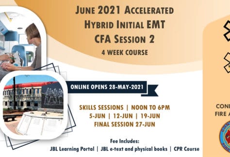 2021 Summer EMT Accelerated Initial Course | CFA Session 1