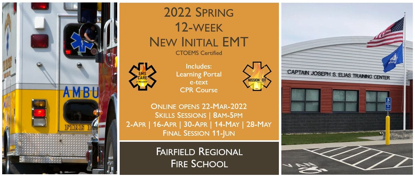 2022 Spring EMT Initial Course | FRFS | 12 Week |