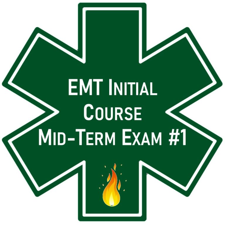 EMT Initial Course | Midterm Test 1