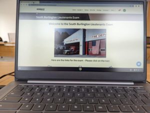 South Burlington VT Promotional Exam