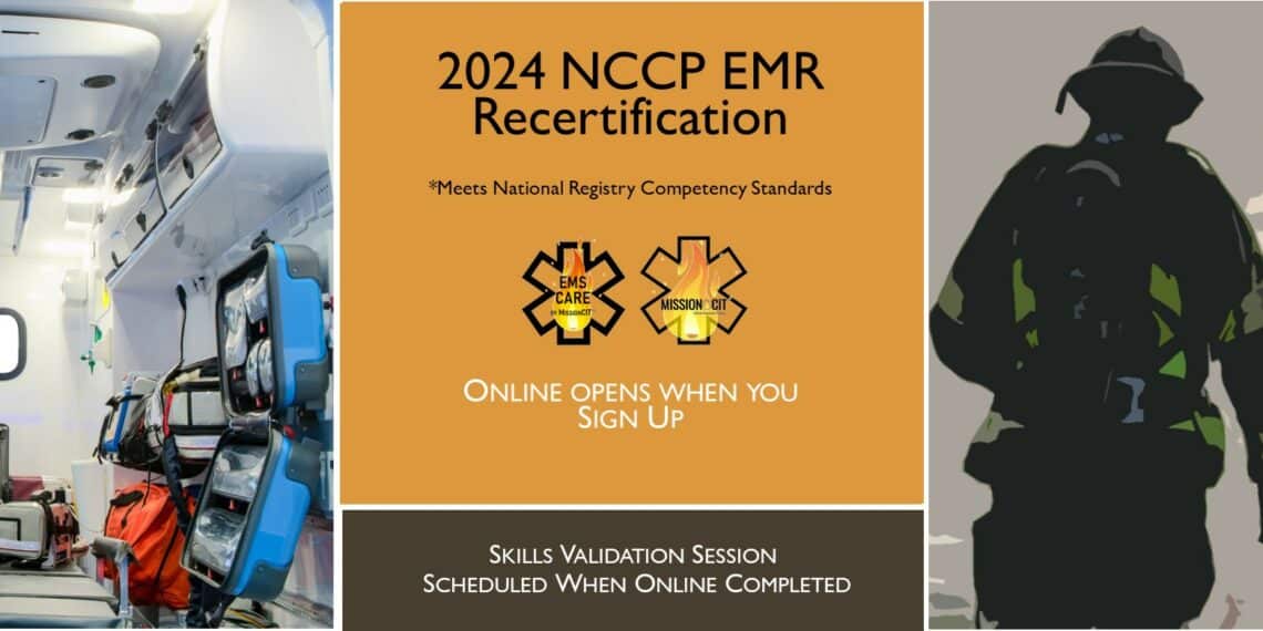 EMR NCCP 2024 Online Recertification Course
