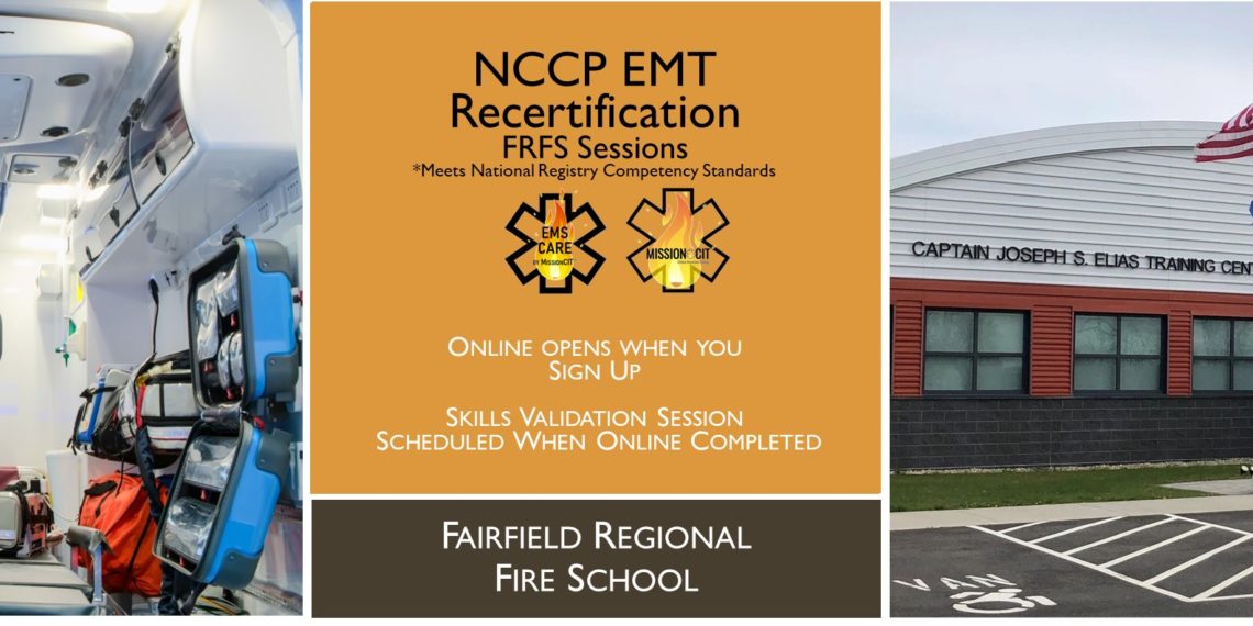 EMT Recertification Courses in CT at FRFS
