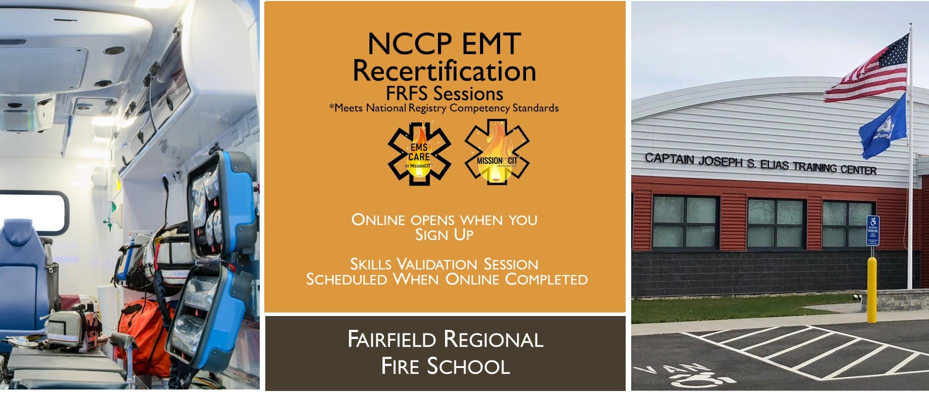 EMT NCCP 2024 Recertification Course FRFS MissionCIT