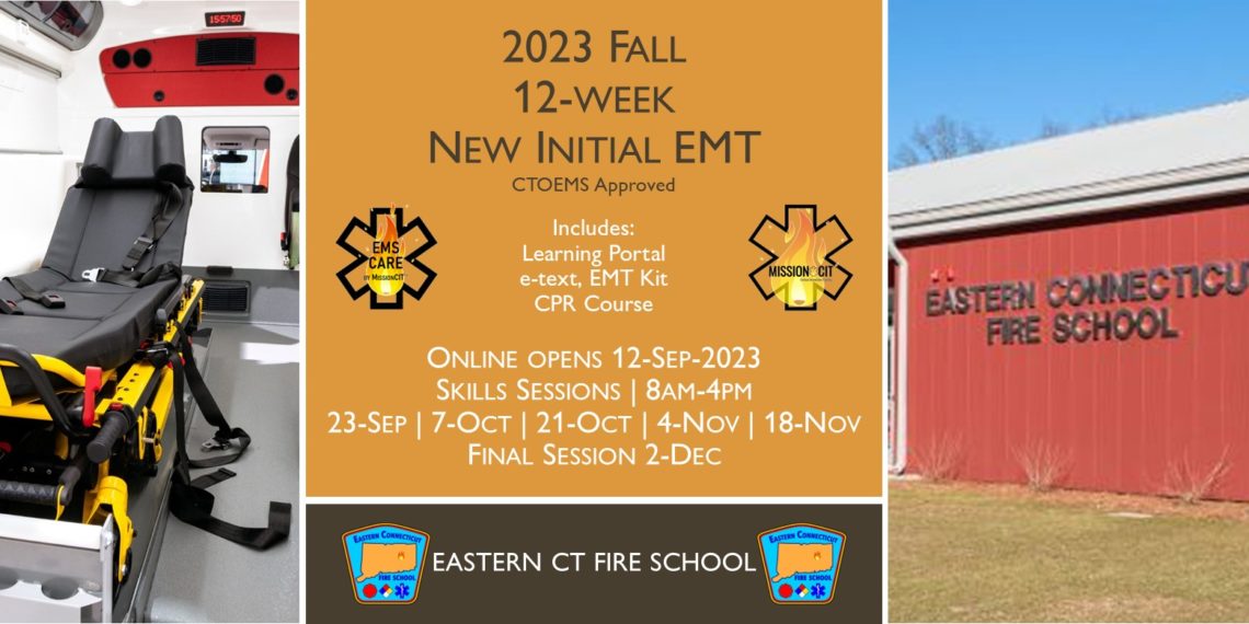 2023 Fall EMT Initial Course | ECFS 12 Week