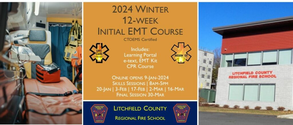 2024 Winter EMT Initial Course | LCRFS 12 Week