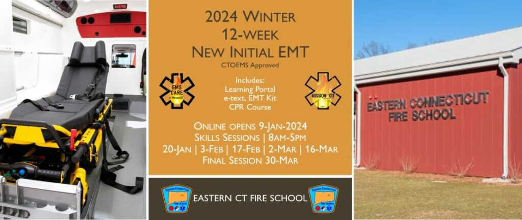 2024 Winter EMT Initial Course | ECFS 12 Week