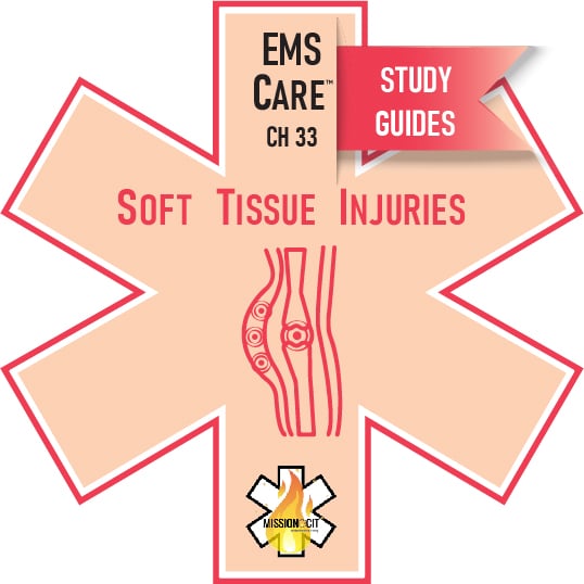 EMS Care Chapter 33 | Soft Tissue injuries | Study Guide