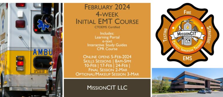 February 2024 Accelerated EMT Initial Course 4 Week MissionCIT   Mcit Emt Feb2024 4 Week V3 768x333 