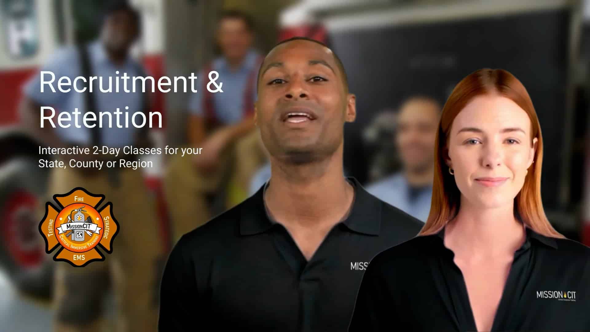 Firefighter Recruitment and Retention Workshops, Seminars & Courses