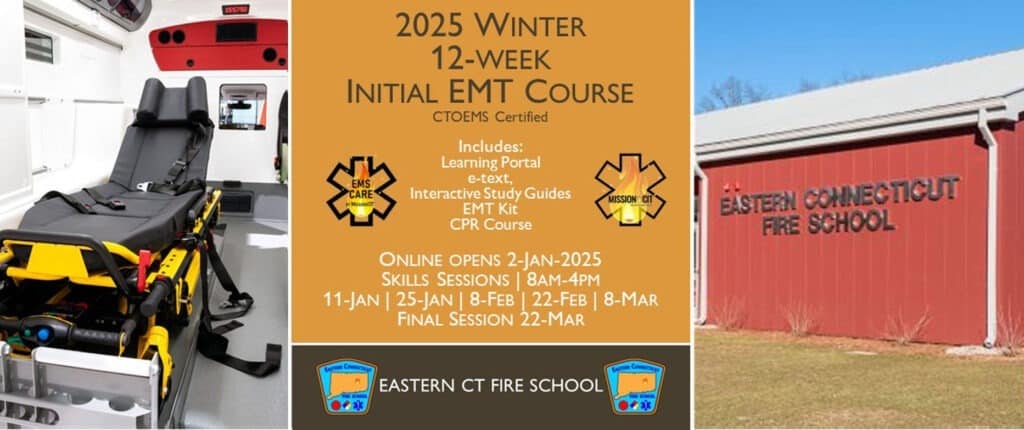 2025 Winter EMT Initial Course | ECFS 12 Week