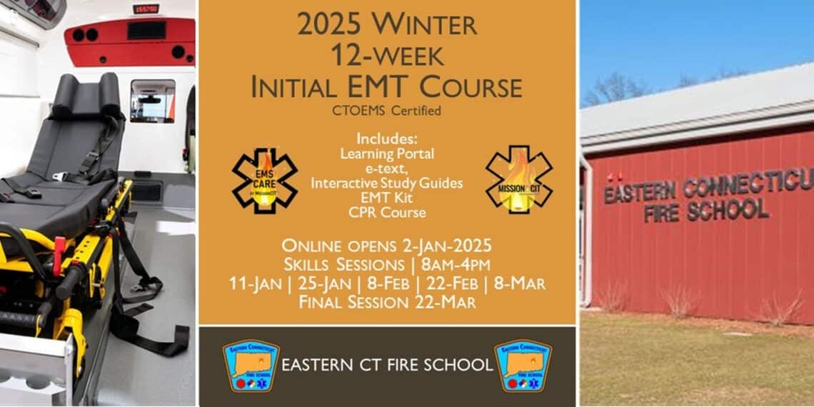 2025 Winter EMT Initial Course | ECFS 12 Week