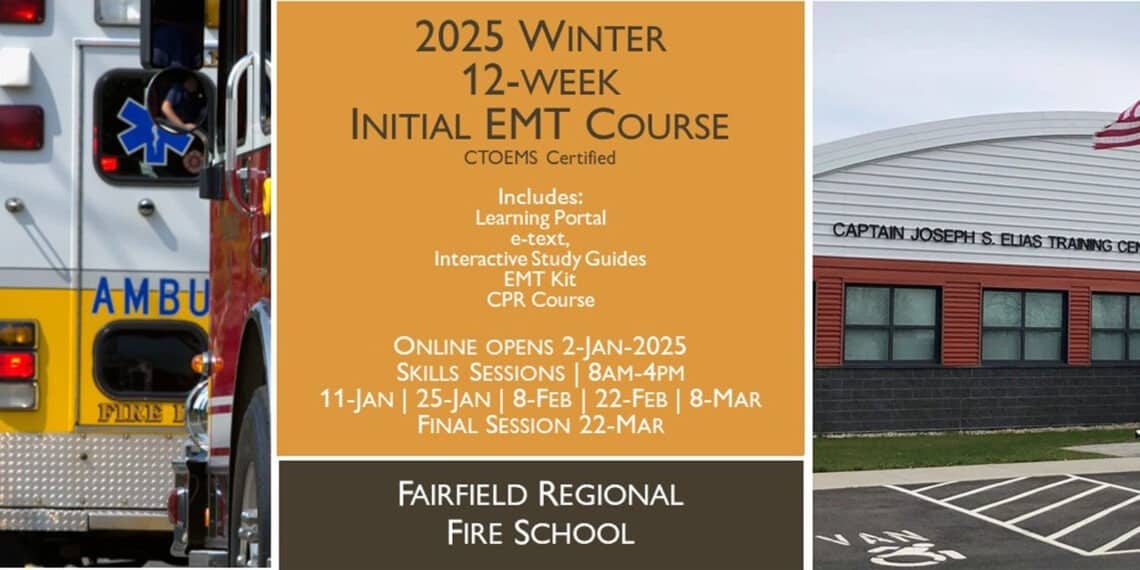 2025 Winter EMT Initial Course | FRFS 12 Week
