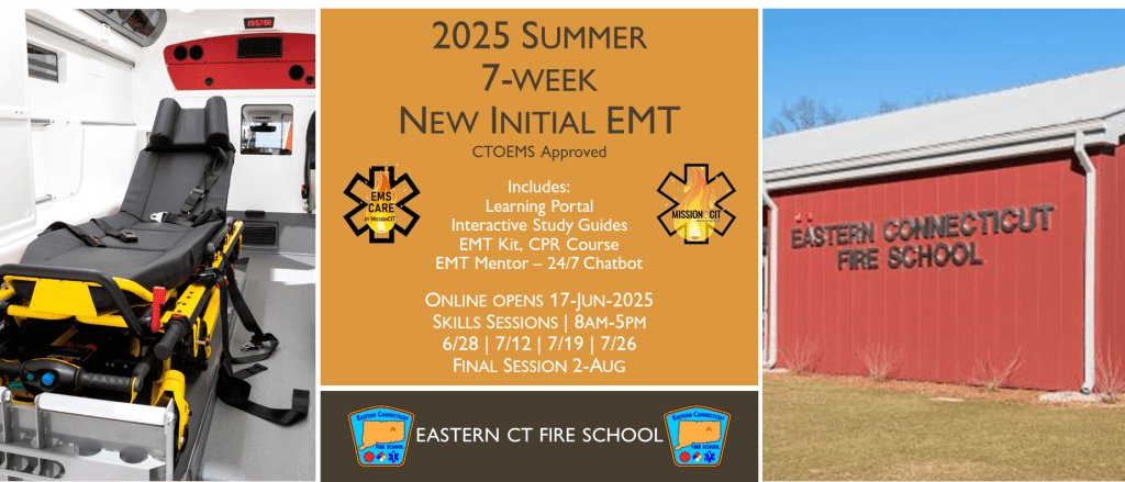 2025 Summer EMT Initial Course | ECFS 7 Week
