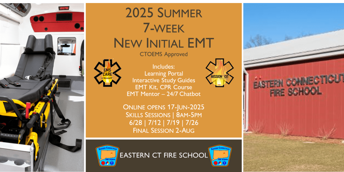 2025 Summer EMT Initial Course | ECFS 7 Week