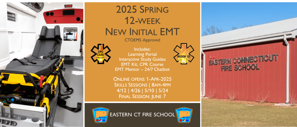 2025 Spring EMT Initial Course | ECFS 12 Week
