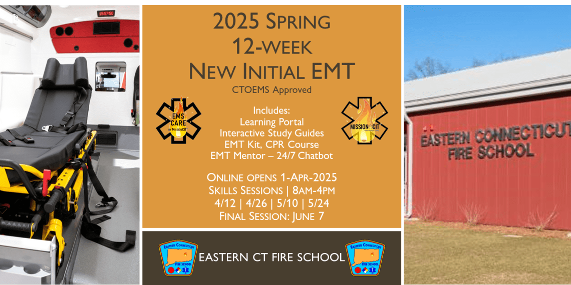 2025 Spring EMT Initial Course | ECFS 12 Week