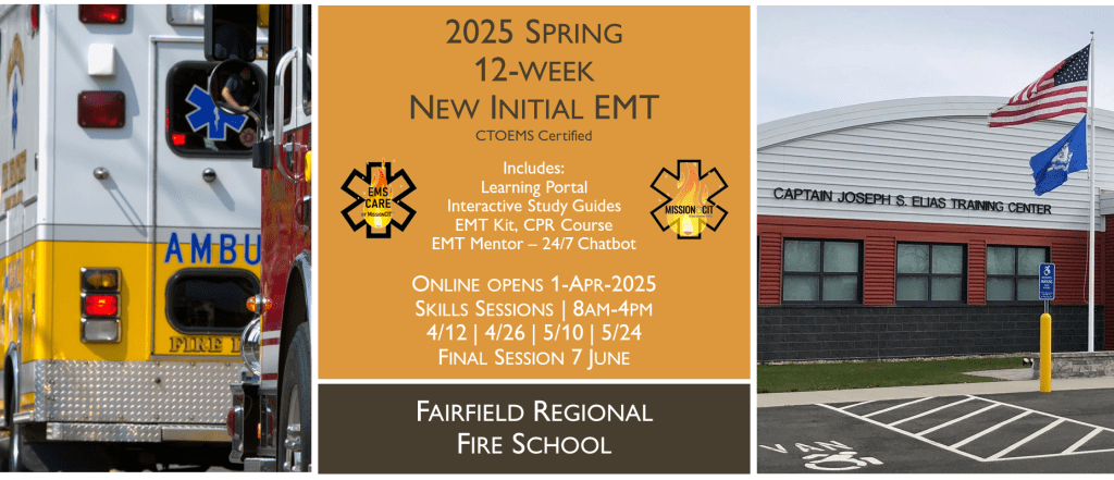 2025 Spring EMT Initial Course | FRFS 12 Week