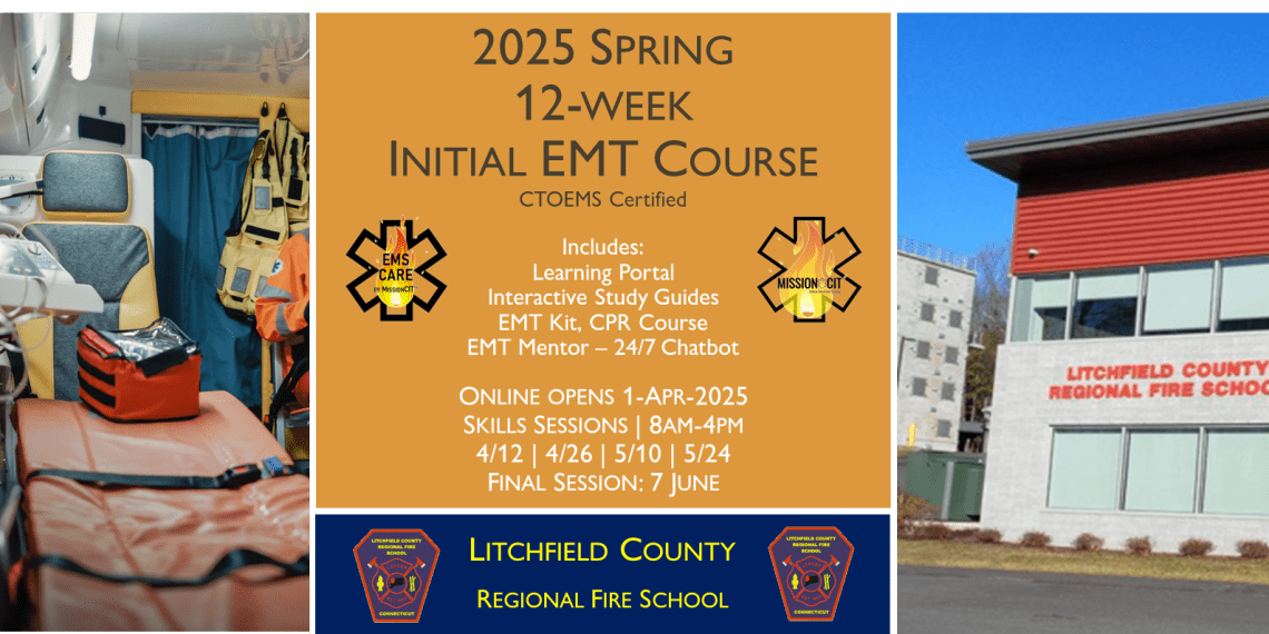 2025 Spring EMT Initial Course | LCRFS 12 Week