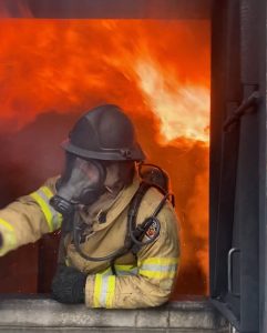 burn trailer fire training | live fire training | state fire training