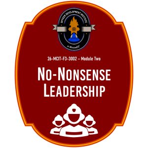 No-Nonsense leadership Part 2