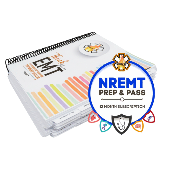 NREMT Prep Bundle: EMT Workbook and Prep & Pass Study Tool